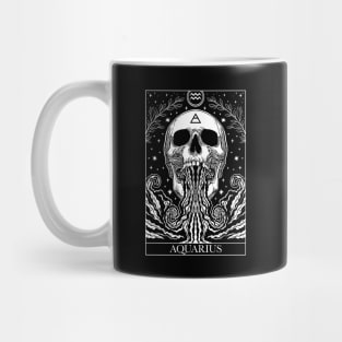 Zodiac sign tarot card Aquarius Mug